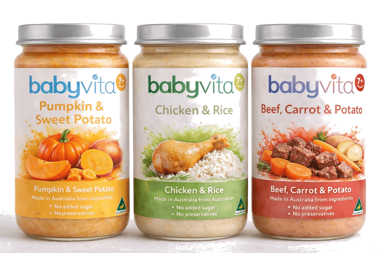 Babyvita jars of kids food